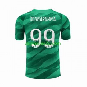 Camisolas de futebol Paris Saint-Germain Donnarumma 99 Guarda Redes Equipamento Principal 2023/24 Manga Curta